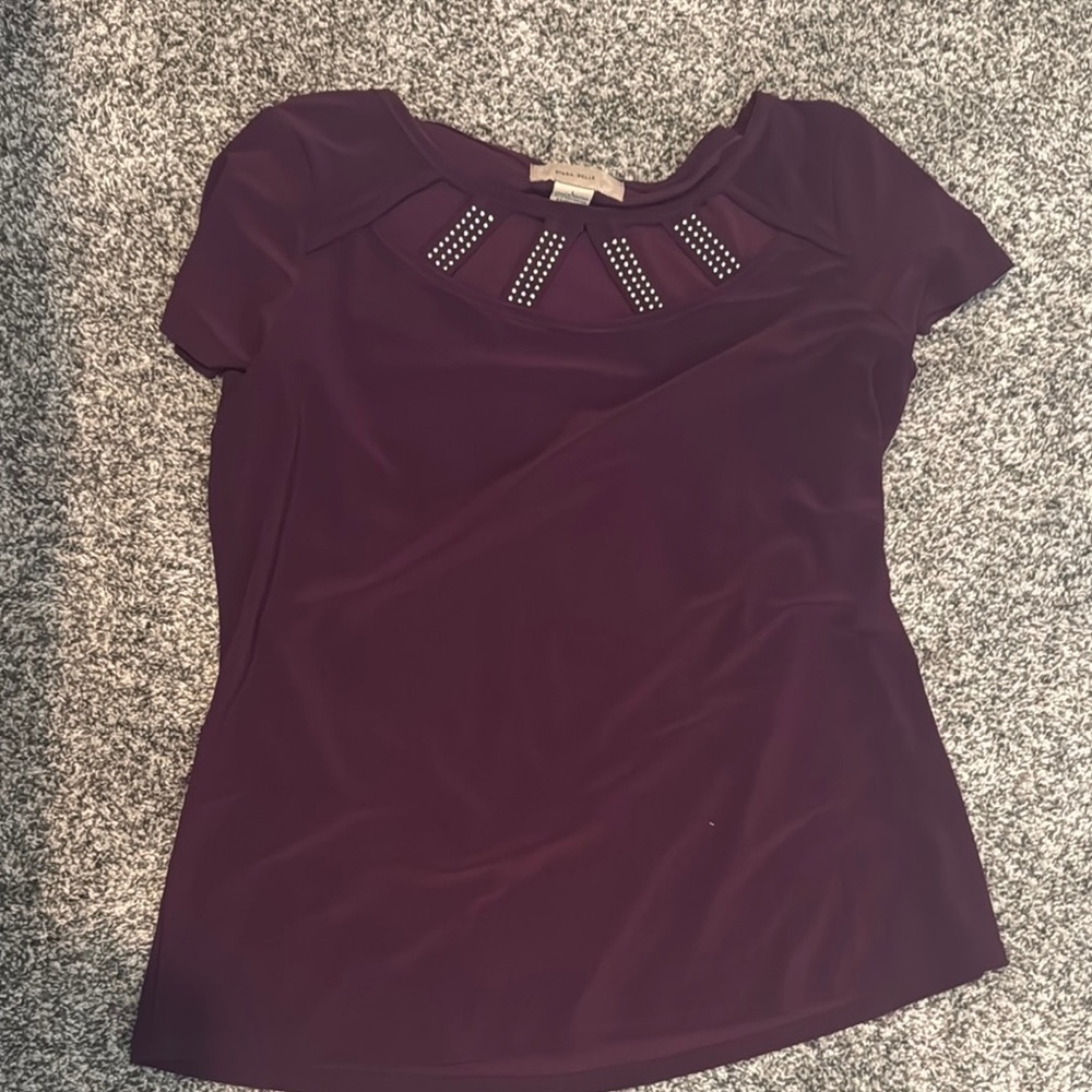 Elegant Purple Women's Top